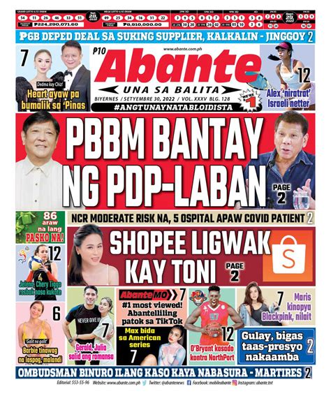 abante una sa balita|TNT Homepage .